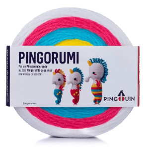 LINHA PINGOUIN PINGORUMI 100% ACRILICO 100G 0677 - 9078 CAVALO MAR