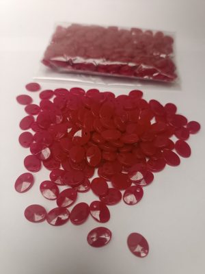 Pingente Rosa goiaba 11x8mm 200 pçs 60g Oval Bijuterias Artesanato, cobre jarra, customizações