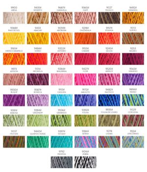 Barbante Barroco Multicolor tradicional N°6 C/200g